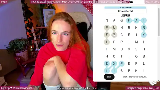 Kittycorner – MyfreecamsLive Video Recording – 2025 02-14 15:57:45