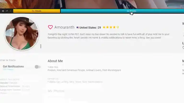Amouranth – StreamateLive Video Recording – 2025 01-17 23:52:33